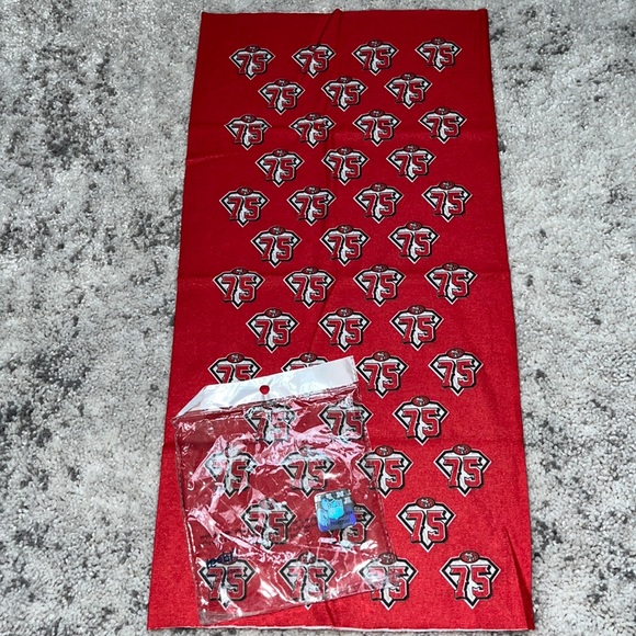 NWT | San Francisco 49ers - 75th Anniversary Gator Face Mask - Picture 1 of 2
